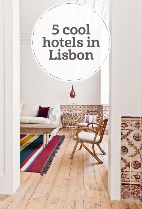 Cool Hotels, Lisbon Hotel, Hotels Portugal, Summer Travel Destinations, City Breaks, Unique Hotels, Eat And Drink, Weekend Breaks, Dream Travel Destinations