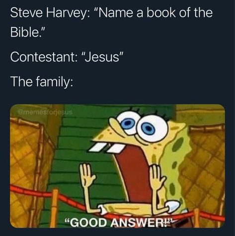 Funny Christian Jokes, Church Humor, Book Of The Bible, Christian Jokes, Bible Humor, Christian Post, Steve Harvey, Christian Humor, Christian Memes