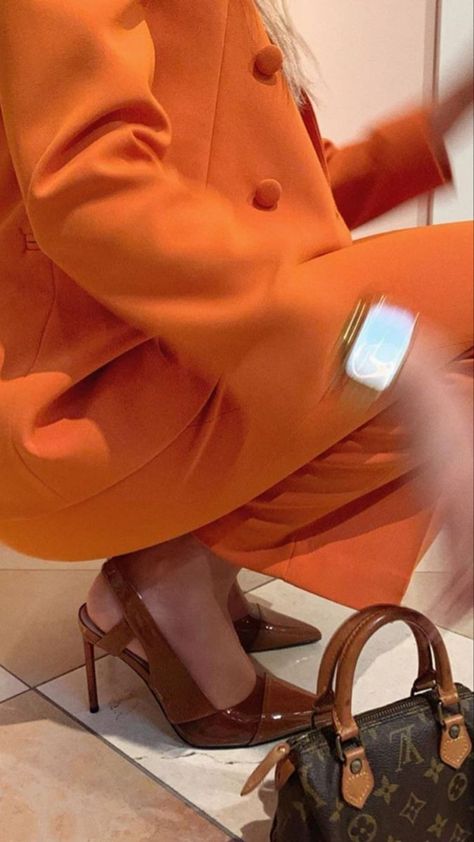 Simply Orange, Channel Orange, Orange Icons:), Hermes Orange, Peach Aesthetic, Orange Outfit, Crazy Outfits, Orange You Glad, Orange Aesthetic