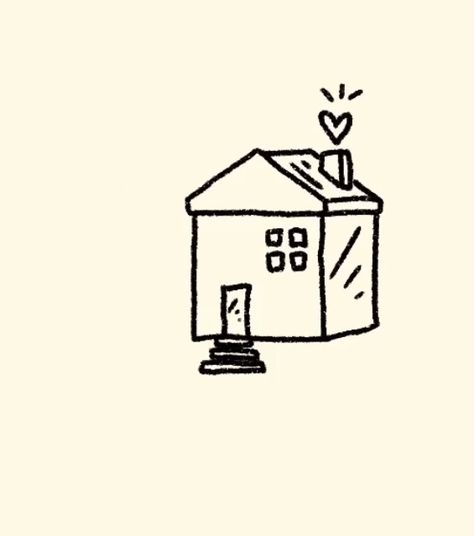 Harry’s House Tattoo Outline, Love On Tour Tattoo Ideas, This Must Be The Place Tattoo, Harrys House Drawing, Harry’s House Tattoo, One Direction Doodles, Little House Tattoo, Matilda Harry Styles Tattoo, Harry Doodles