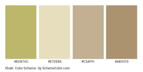 Color scheme palette image Khaki Colour Combination, Khaki Pallete Color, Beige Rgb Code, Beige Rgb Color Code, Coffee Color Palette Hex Codes, Khaki Color Scheme, Green And Brown Color Palette Hex Codes, Hexadecimal Color, White Names