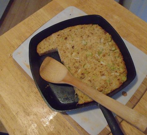 Leftover Cornbread, Southern Cornbread, Turkey Stuffing, Left Over, Beef Broth, Chopped Onions, Winter Food, Pork Chops, Cornbread