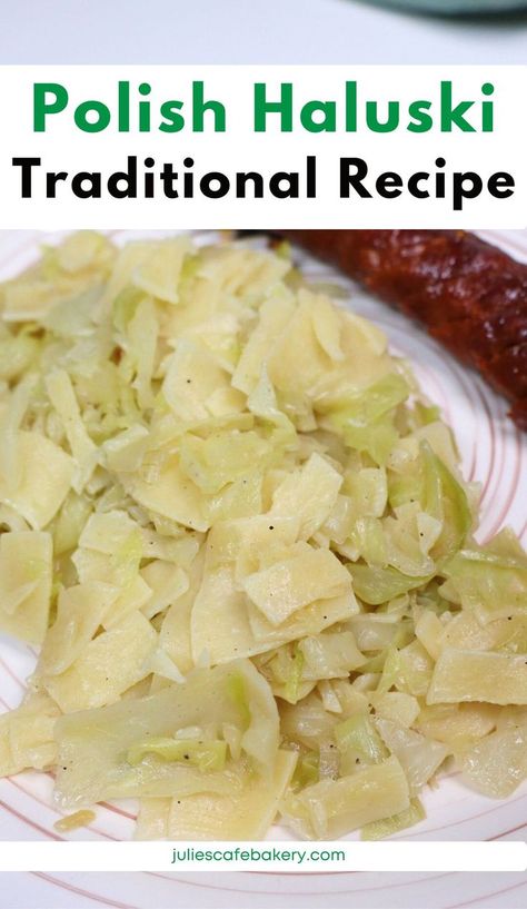 Traditional Haluski Recipe Cabbage And Noodles Haluski, Halushki With Cabbage And Dumplings, Haluski Recipe Crockpot, Crockpot Haluski, Polish Haluski Recipe, Haluski Fried Cabbage And Noodles, Cabbage And Noodles Recipe, Haluski Recipe, Polish Cabbage