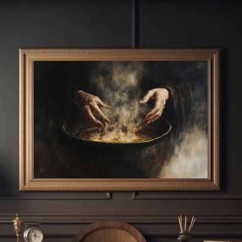 Just me stirring up some Monday motivation in my cauldron... 🧙‍♀️💨 #MagicMondays #WitchyVibes #darkart #DarkMagicArt #WitchcraftDecor #HalloweenWallArt #SpookyDecor #CauldronArt #GothicHomeDecor #WitchyVibes #MysticalWallArt #DarkArt #PotionMaking #WitchHands #HalloweenAesthetic #MagicInTheAir #EnchantingDecor #GothicWallArt #SpookyVibes #WitchyArt #MagicAndMystery #DarkWitchArt #BlackMagicArt Cauldron Art, Magic Cauldron, Witchy Wall Art, Witchcraft Decor, Halloween Potion, Gothic Themes, Halloween Kunst, Halloween Potions, Dark Magic