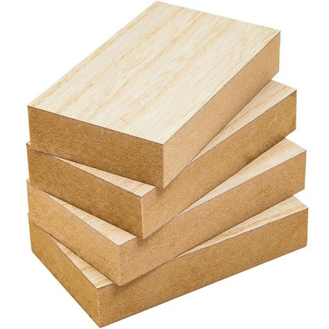 Package Includes4-Pack 5x3x1 Inches Unfinished MDF Wood Block Smooth Surface for Crafts and DIY x 1Item Description4-Pack 5x3x1 Inches Unfinished MDF Wood Block Smooth Surface for Crafts and DIYMDF Unfinished Wood Blocks for DIY Crafts (5 x 3 in, Rectangle, 4 Pack)PRODUCT: MDF wooden block with smooth surfaceDIMENSIONS: 5 x 3 in. woodblock with 1 in. thicknessPERFECT FOR: DIY crafts, painting, and personalizationHIGH-QUALITY: Made of good quality MDF wood finished with natural wood colorCONTENTS Wood Block Crafts, Custom Wall Decor, Wooden Boards, Block Craft, Photo Blocks, Cool Diy Projects, Arts And Crafts Supplies, Wooden Board, Wooden Letters