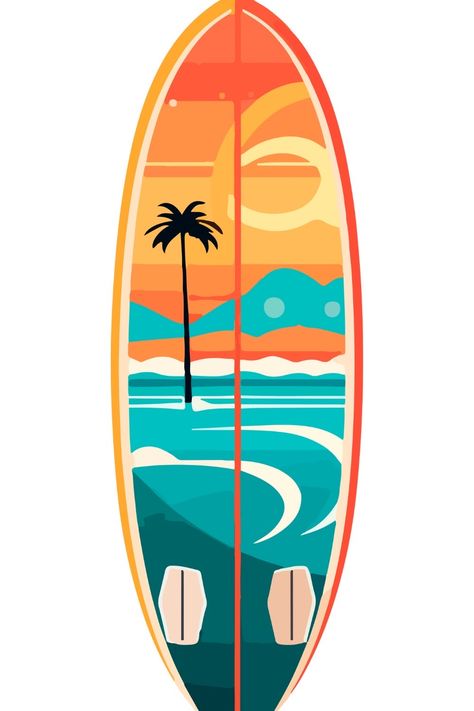 Surfboard Clipart, Colors Pictures, Emoji Stickers Iphone, Tiki Decor, Surf Decor, Summer Cap, Emoji Stickers, Relief Society, Kauai