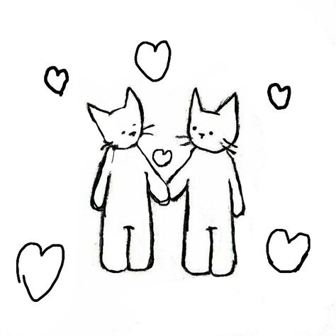 Puppy Love Drawing, Love Doodles For Girlfriend, Doodles For Girlfriend, Hug Drawing Cute, Cute Couple Pics Cartoon, I Only Have Eyes For You Drawing, Things To Draw For Him, Easy Love Doodles, Cute Drawings Love