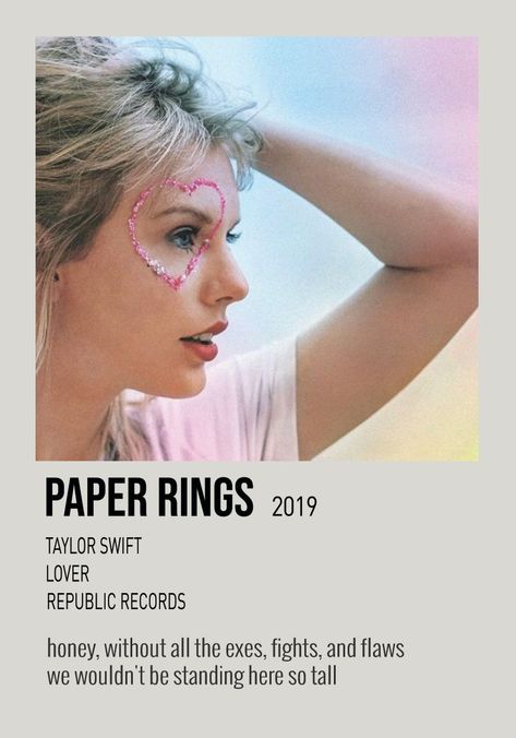 Taylor Swift Shuffles, Paper Rings, Cruel Summer, Taylor Swift, Swift, Pink