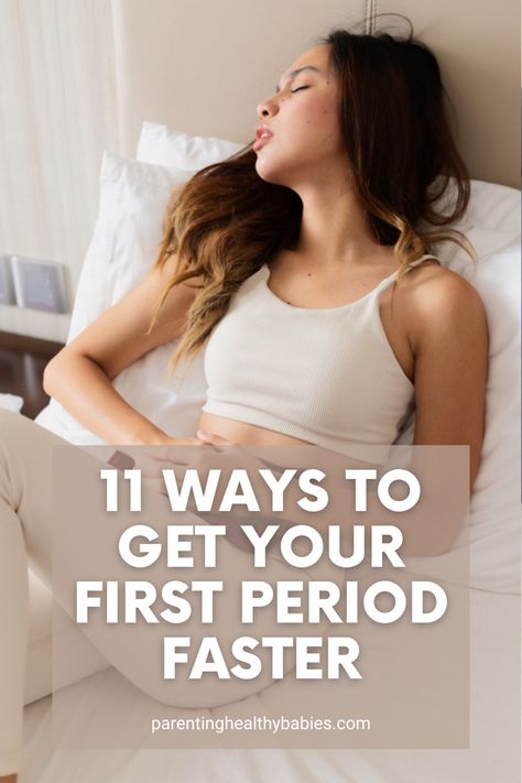 #teenagehealth #firstperiodfaster #healthytipsoftheday How To Make Ur Period Come Faster, How To Get My Period To Come Faster, How To Get Ur First Period Fast, How To Get Ur Period To Start, How To Get Rid Of Your Period Faster, How To Make My Period Come Faster, Signs Of Getting Your First Period, How To Get My Period To Start, How To Get Your First Period Overnight