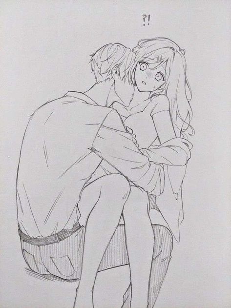 Cute Couple Drawings Anime, Couple Poses Drawing With Hair, Sleeping On Lap Couple Drawing Reference, Anime Poses Reference Kissing, Sitting On Lap Pose Drawing Base, Things To Draw Couples, Anime Base Couple Sitting On Lap, Sitting On Lap Pose Reference Drawing, Cute Anime Couple Sketch