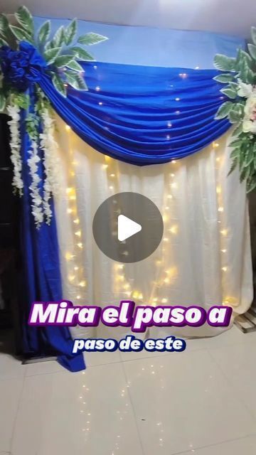 Decoraciones con telas on Instagram: "🥳Tutorial fácil de fondo con tela y flores para bodas Te apasiona la decoración y buscas Iniciar tu propio Negocio‼️  ❌No busques MAS❌ Tenemos una GRAN TALLER GRATUITA ONLINE DECORACION CON TELAS donde aprenderás las últimas técnicas 2025 en la #decoracioncontelas, aprenderás cuanto cobrar por evento, tipos de telas, y lo mejor aprenderás a CREAR un negocio altamente Rentable‼️ No pierdas esta Gran Oportunidad👇👇 😍Comenta YO QUIERO APRENDER y te enviamos al acceso al grupo donde daremos toda la información del GRAN TALLER online en vivo NO dejes pasar esta oportunidad de transformar tu pasión en negocio Altamente Rentable y Exitoso 🙋‍♀️🙋‍♀️ #decoraciondefiestas  #balloonartist #candybar #eventosinfantiles  #decoraciondetelas #artecontelas #event Instagram Tutorial, February 13, Candy Bar, Balloons, Education, Wall, On Instagram