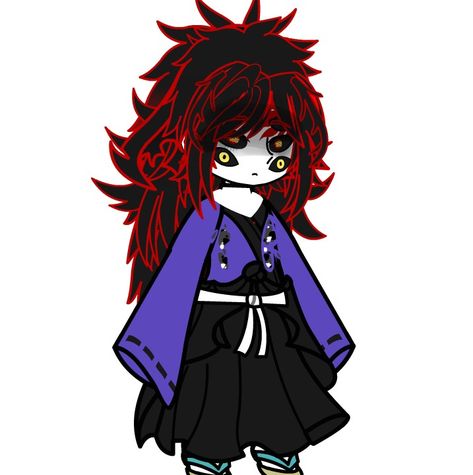 Demon Slayer Gacha Club Oc, Demon Slayer Gacha Club, Gacha Demon Slayer, Gacha Demon, Wither Storm, Gacha Club Designs, Gacha Club Inspiration, Gacha Online, Cutie Cat