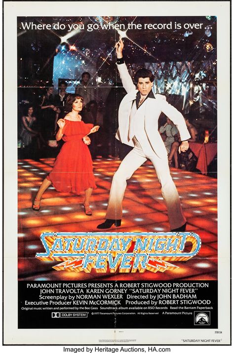 World's Largest Collectibles Auctioneer Saturday Night Fever Movie, Sunday Movies, Rolling Thunder, Saturday Night Fever, Things Change, Music Writing, Night Fever, Disco Dance, 70s Disco