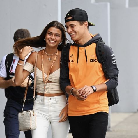 Lando Norris Luisinha, Lando Luisinha, Lando Luisa, Luisa And Lando, Lando And Luisinha, Lando Norris And Luisinha, Lando Norris Girlfriend, F1 Couple, Landon Norris