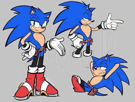 Sonic Au Designs, Sonic Wearing Clothes, Silver The Hedgehog Redesign, Sonic With Clothes, Cute Sonic Fanart, Sonic Characters Fanart, Sonic Halloween Pfp, Sonic Oc Male, Sonic Anatomy