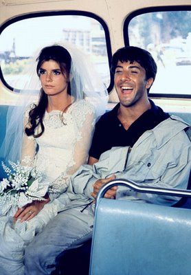 katharine ross and dustin hoffman • the graduate  This is in 500 Days of Summer and seeing it just makes me sad. The Graduate 1967, Katherine Ross, Katharine Ross, Gena Rowlands, Pier Paolo Pasolini, Dustin Hoffman, Ingmar Bergman, Faye Dunaway, Septième Art