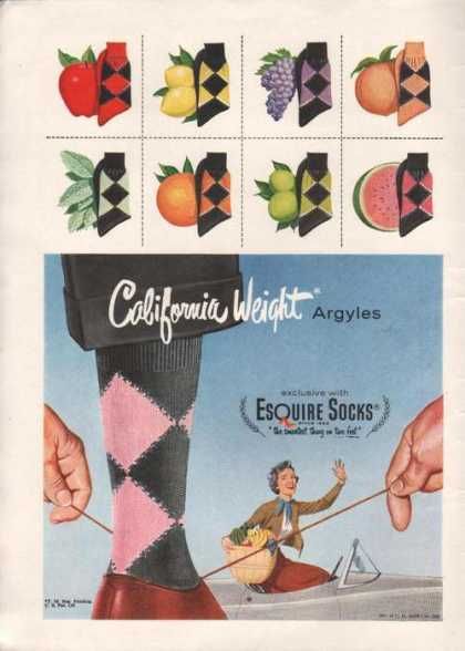 d Socks Ads, Fashion Ads, 1950s Mens, Vintage Socks, Vintage Clothes, The 1950s, Vintage Ads, Costume Design, Vintage Men