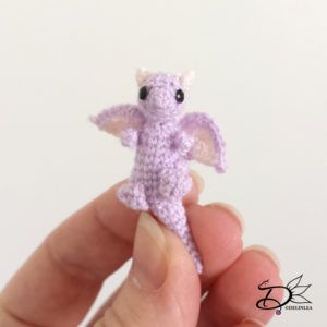 I decided to challenge myself! I tried to crochet something small, like miniature small! Check how that turned out, and I'm callenging you as well! Mini Dragon Amigurumi Free Pattern, Crochet Dragon Keychain Pattern Free, Pocket Dragon Crochet, Tiny Dragon Crochet Pattern Free, Tiny Crochet Dragon, Crochet Mini Dragon Free Pattern, Crochet Mini Dragon, Crochet Dragon Keychain, Miniature Crochet Animals