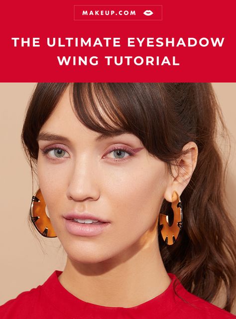 We put together the ultimate step-by-step tutorial on how to perfect the eyeshadow wing makeup look.  #eyeshadow #eyeshadowwing #eyeshadowwinglooks #eyeshadowwingtutorial Eyeshadow Wing, Makeup Look Eyeshadow, Wing Makeup, Black Eyeshadow Tutorial, Wing Tutorial, Korean Eyeshadow, Winter Eyeshadow, Halo Eyeshadow, Korean Makeup Look