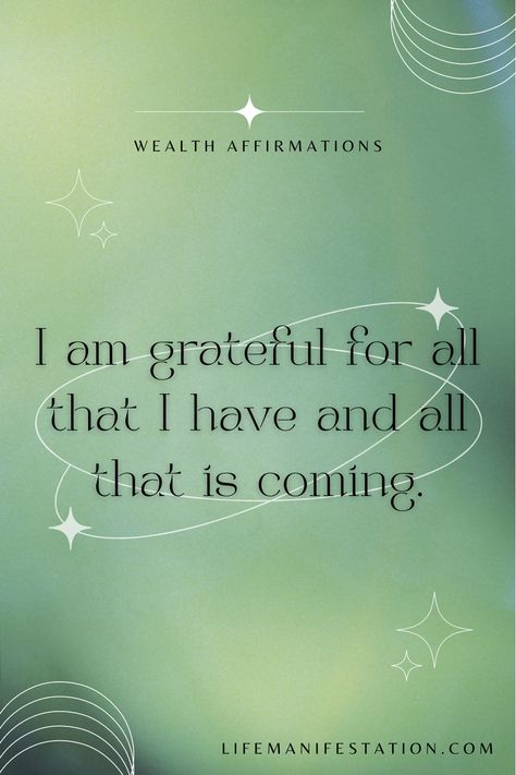 Unlock the power of gratitude with this abundance-attracting affirmation. Learn to appreciate your current blessings while staying open to future gifts. Gratitude is the key to more! #GratitudePractice #Abundance #manifestation #affirmations #quotes #wealthquotes #wealthaffirmations #moneymindset #lawofattraction Power Of Gratitude, Wealth Quotes, Abundance Manifestation, Wealth Affirmations, Attract Money, Squeeze Page, Practice Gratitude, Manifestation Affirmations, Money Mindset