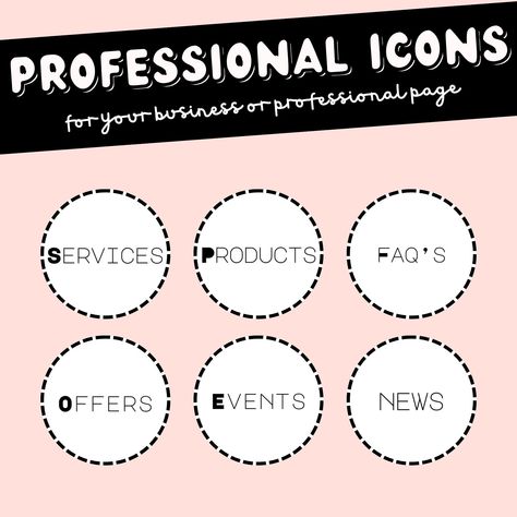 Professional Instagram Story Covers for Business Pages - Perfect for Your Brand! Professional Icon, Professional Instagram, Instagram Story Covers, Business Pages, Social Media Templates, Social Media Template, Business Owners, About Us, Daily Life