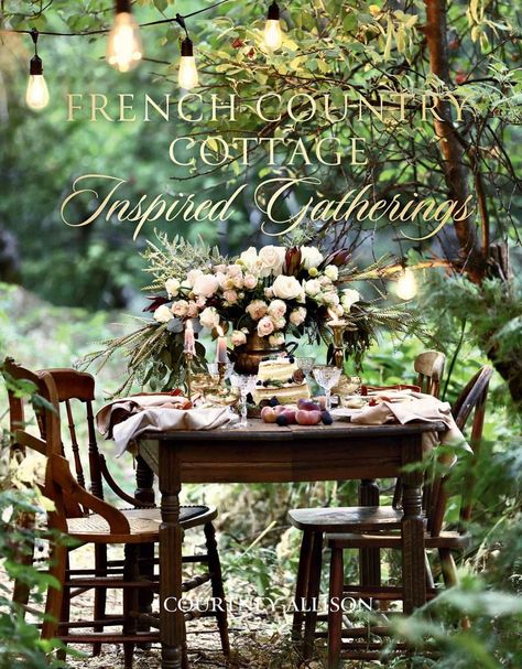 If you’re a fan of interior design books, you'll love this stunning new design book. It belongs on our list of the best coffee table books. ----- #coffeetablebook #designbook #interiordesignbook #frenchcountry #cottagedecor #vintagedecor #entertainingbooks #designthusiasm French Inspired Decor, French Farmhouse Table, Romantic Table Setting, French Vintage Decor, Interior Design Books, Romantic Table, Country Cottage Style, Beautiful Farm, Summer Entertaining