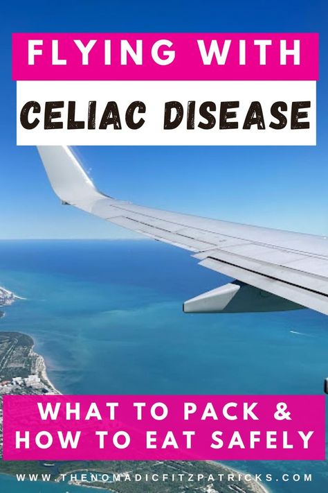 Traveling With Celiac, Gluten Free Plane Snacks, Gluten Free Airplane Snacks, Gluten Free Travel Snacks, Celiac Snacks, Gluten Free Travel Food, Plane Snacks, Airport Food, Celiac Recipes