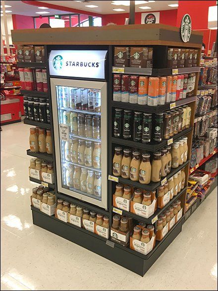 Starbucks Endcap Display Ambient and Chilled Starbucks Display, Starbucks Store Design, Starbucks Tumbler Display, Starbucks Inside, Starbucks Merchandise Display, Starbucks Ambience, Winter Snacks, Desain Pantry Dapur, Starbucks Shop