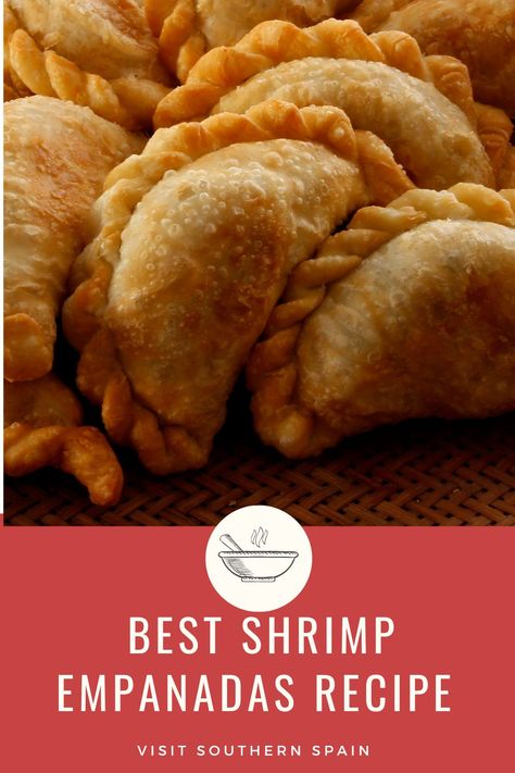 Shrimp Empanadas Puerto Rican, Empanadas Dipping Sauce Recipe, Seafood Empanadas Recipe, Easy Empanadas Recipe Pillsbury, Salmon Empanadas, Seafood Empanadas, Chamorro Empanada Recipe, Shrimp Empanadas Recipe, Pork Empanadas Recipe