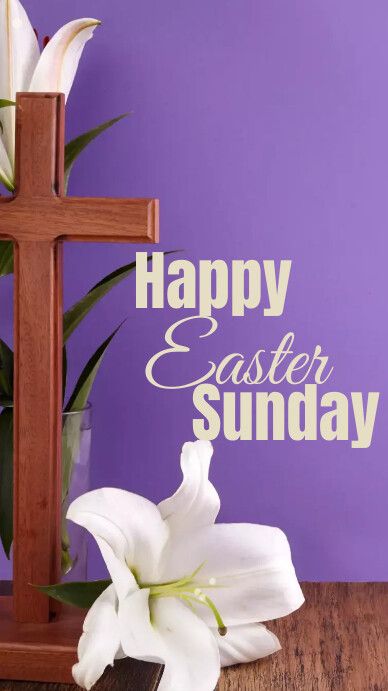 Easter Sunday greeting card with cross Easter Sunday Greetings, Easter Sunday Images, Happy Easter Sunday, Sunday Greetings, Sunday Images, Easter Sunday, Happy Sunday, Happy Easter, Greeting Card