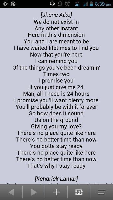 Jhene aiko-stay ready lyrics | Fav lyrics | Pinterest | Jhene aiko Stay Ready Jhene Aiko, Jhene Quotes, Jhene Aiko Lyrics, Visionary Board, Music Vibe, Jhené Aiko, Kendall Style, I Believe In Love, Jhene Aiko