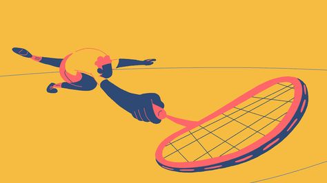 Badminton on Behance Sports Motion Graphics Animation, Badminton Animation, Staging Animation, Sport Animation, Sports Animation, Toon Boom, Animated Illustration, Graphic Animation, Rocket Man