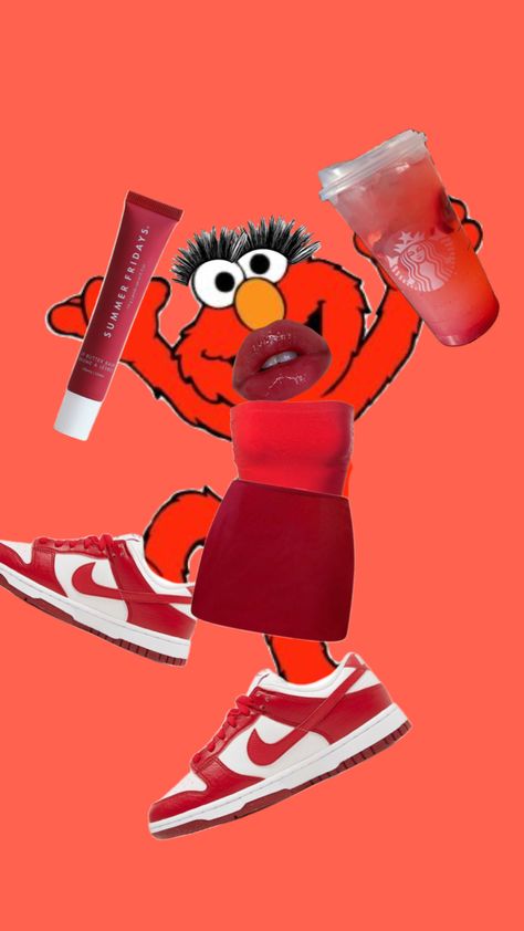 Elmo be in his baddie era fr fr😂#elmo#slay#preppy Preppy Cartoon Character, Kinsey Core, Elmo Cute, Elmo Fire, Baddie Characters, Halloween Baddie, Preppy People, Slay Baddie, Baddie Era