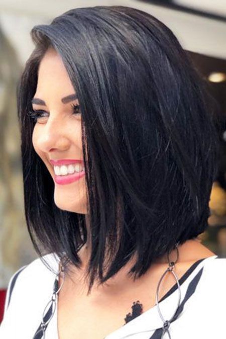 20 Mid Length Bob Hairstyles Fishtail Braids, Fesyen Rambut, Vlasové Trendy, Long Bob Haircuts, Long Bob Hairstyles, Penteado Cabelo Curto, Haircut For Thick Hair, Front Lace Wigs Human Hair, Straight Human Hair