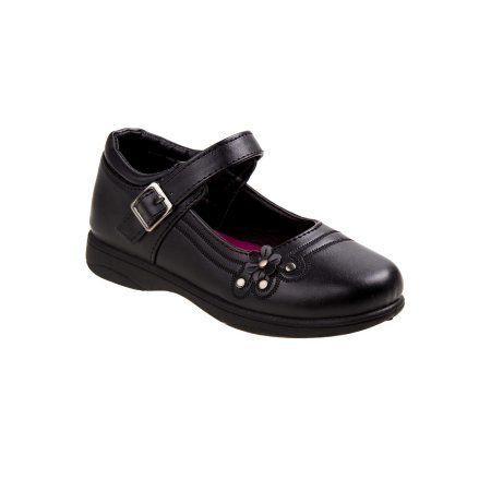 Petalia Girls School Shoes With Velcro Strap, Size: 9, Black Bata School Shoes, Black Shoes Kids, Girls School Shoes Black, Toddler Girl Uniform Shoes, School Shoes Black, Leather School Shoes, Toddler School, Saddle Shoes, Girls School