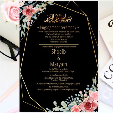 Muslim Engagement Invitation Cards, Engagement Invitation Message, Islamic Engagement, Pakistani Engagement, Muslim Engagement, Photography 2023, Engagement Invite, Engagement Invitation Cards, Muslim Wedding Invitations