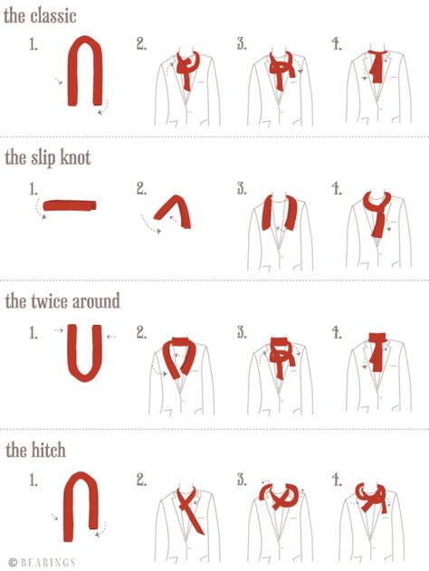 How to tie a scarf - for men.............. To educate those that don't know. Like me. How To Have Style, How To Wear Vans, Tie A Scarf, Wear A Scarf, Wear Red Lipstick, Scarf Knots, Men Tips, How To Wear Leggings, Ways To Wear A Scarf