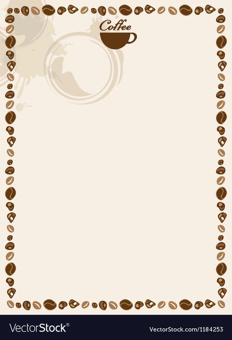 Menu Design Layout Templates Blank, Coffee Menu Design Templates, Free Coffee Poster, Coffee Background Graphics, Coffee Template, Aqua Color Palette, Menu Design Layout, Coffee Menu Design, Menu Coffee