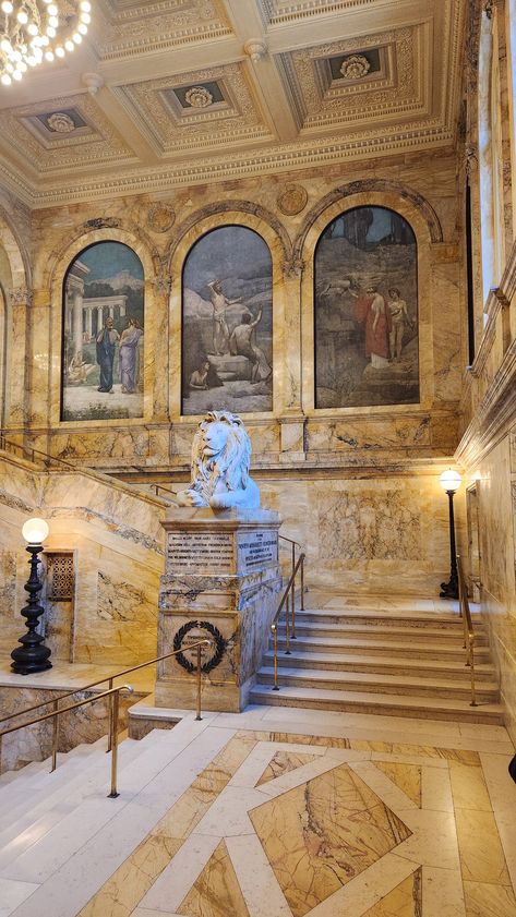 art | library | boston | museum | mural | architecture | marble | aesthetic Boston Art Museum, Boston Aesthetic, Marble Aesthetic, Boston Art, Boston Museums, Art Library, Boston Public Library, Museum Of Fine Arts, Public Library