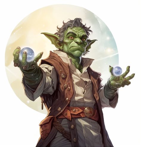 Krink, Astronomer Extraordinaire Background Krink is a brilliant, albeit slightly eccentric, goblin astronomer. Obsessed with celestial bodies and cosmic patterns, he has dedicated his life to understanding the universe and its effects on his world. Dnd Astronomer, Goblin Sorcerer, Dnd Celestial, Celestial Dnd, Goblin Alchemist, Half Goblin, Goblin Dnd, Dnd Goblin, Goblin Character