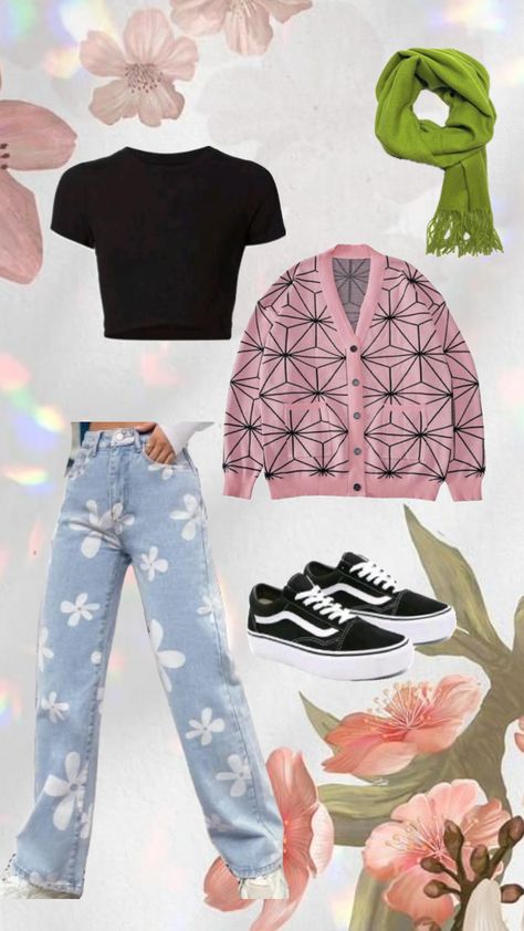 Nezuko inspired outfit #demonslayer #nezukokamado #outfitinspo #nezuko #animeshuffles #anime #animeoutfitinspo Nezuko Inspired Outfit, Outfits For Teens, Your Aesthetic, Connect With People, Creative Energy, Outfit Inspirations, Energy, Outfit Inspo, Anime