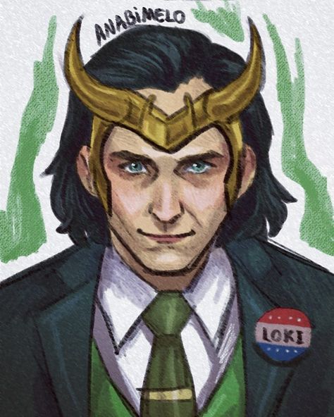 Loki Drawing, Marvel Art Drawings, Small Sketchbook, Pencil Drawing Images, Loki Art, Loki Fanart, Copic Art, Marvel Drawings, Marvel Fan Art