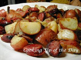 Cooking Tip of the Day: Oven Roasted Potatoes Onions and Kielbasa Kielbasa Dinner, Kielbasa Potatoes, Roasted Potatoes And Onions, Kielbasa Recipe, Kielbasa And Potatoes, Vidalia Onion, Kielbasa Recipes, Oven Roasted Potatoes, Kielbasa Sausage