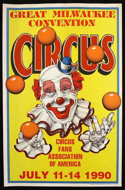 Cirque Vintage, Timeless Show, Old Circus, Circus Vintage, Vintage Circus Posters, Vintage Alarm Clocks, Circus Poster, Vintage Clown, Circus Clown