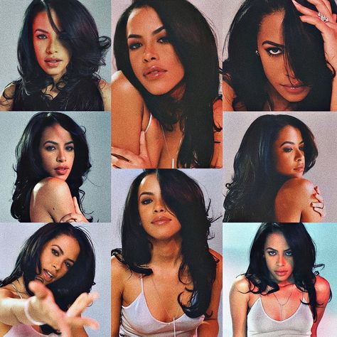 Aaliyah Aesthetic Photoshoot, Aaliyah Haughton Photoshoot, Aaliyah Photoshoot Ideas, 00s Photoshoot, Aaliyah Tattoo, Tinashe Aesthetic, Aaliyah Photoshoot, Aaliyah Style 90s, Aaliyah Hairstyles