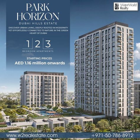 #emaar #Emaarproperties #dubaihills #dubaihillsestate #ParkHorizon #dubaiproperties #dubairealestate #uae #dubaiinvestment #propertyinvestment #luxuryproperty #dubai #dubairealestate #LuxuryApartments #MostAwaitedLaunch #comingsoon #offplanproperty #offplansalesdubai #SalesAgent #realestatedubai #dubairealestate #investindubai #realestateinvestor #realestateagent #realestatesales Dubai Real Estate Creative Ads, Real Estate Creatives, Instagram Gönderi, Dubai Hills, Connected To Nature, Real Estate Banner, Hotel Ads, Ads Instagram, Beach Mansion