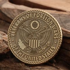 VFW Custom Challenge Coins are specially designed for this organization. The emblem of VFW is showing on the obverse. Another symbol of VFW POST 10380 is presented at the center of reverse. The coins are definitely regarded to custom military coins because the pattern is associated with all kinds of soldiers who served the United States in wars.  #coins#cheapcoins#challengecoins#customcoins#coinsmaker#militarycoins#personalizedcoins#coinsforsale Custom Challenge Coins, Military Coins, Military Challenge Coins, Custom Coins, Coins For Sale, Challenge Coins, Design System, United States, Personalized Items