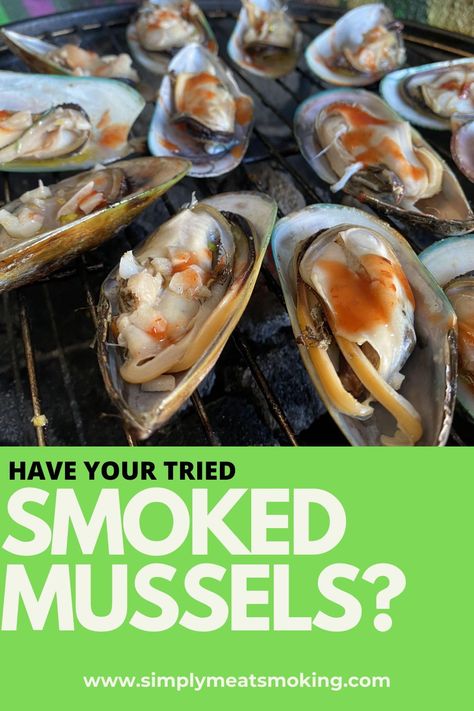 Mussels Recipes, Smoked Mussels, Mussel Recipes, Super Simple Recipes, Seafood Ideas, Barbecue Recipes Grill, Mussels Recipe, Easy Steak Recipes, Easy Steak