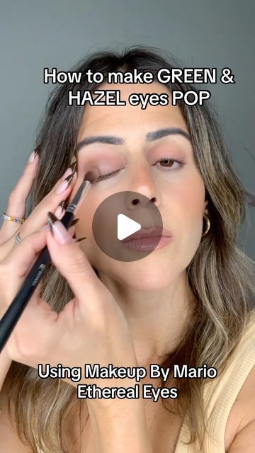 Eyeshadow Looks Wedding Guest, How To Do Eye Makeup For Green Eyes, Green Eye Natural Makeup Looks, Natural Eye Make Up For Green Eyes, Simple Eye Makeup Green Eyes, Fall Eye Makeup For Green Eyes, Makeup Looks Green Eyes Full Face, Green Wedding Eye Makeup, Neutral Eye Makeup Green Eyes