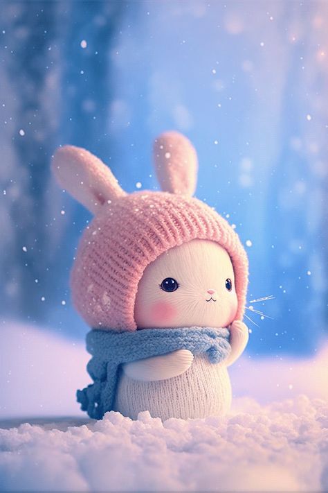 Simple Background Design, Cute Rabbit Images, Pink Heart Background, Pet Bunny Rabbits, Fluffy Rabbit, Cute Bunny Cartoon, Bunny Wallpaper, Cute Desktop Wallpaper, Screen Background